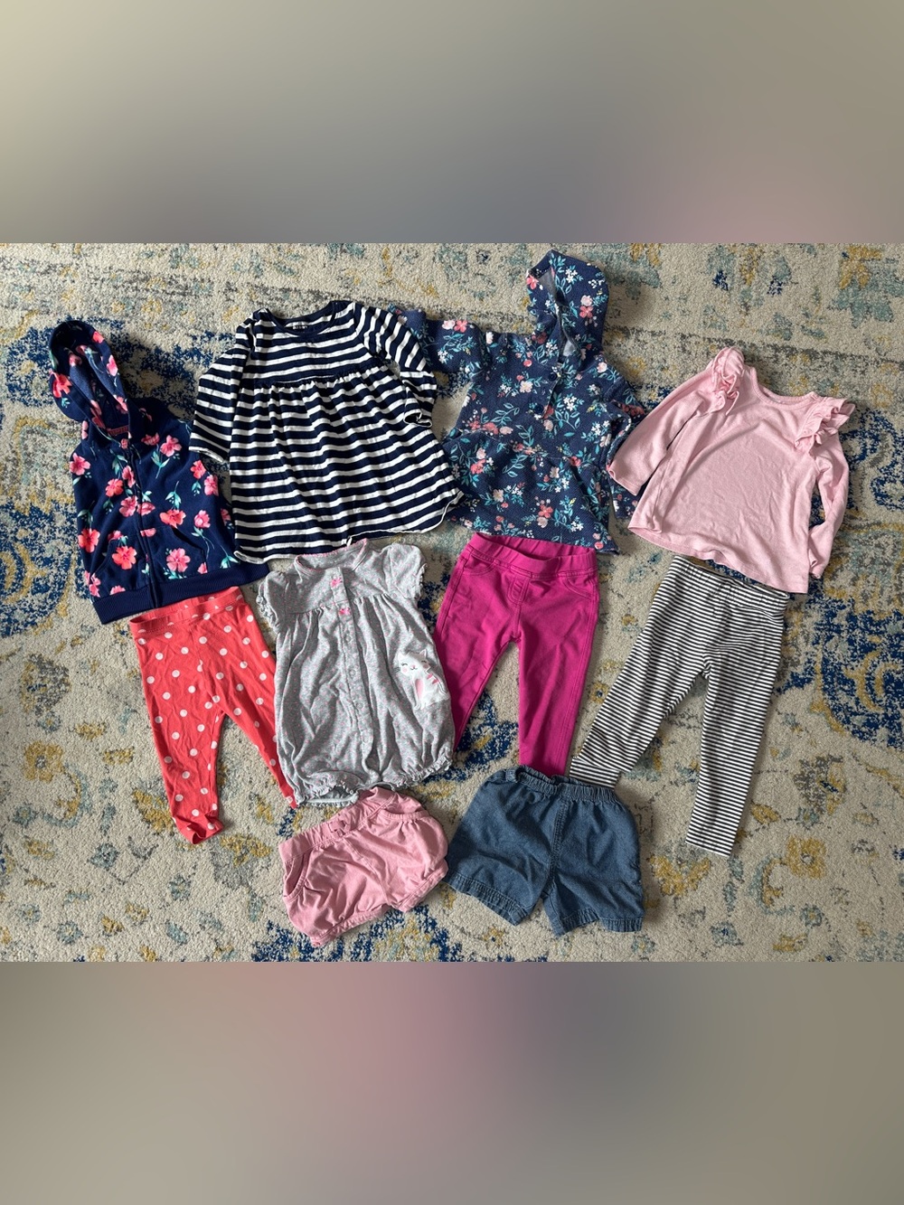 Size 18M Baby Girls Mixed Outfit Bundle